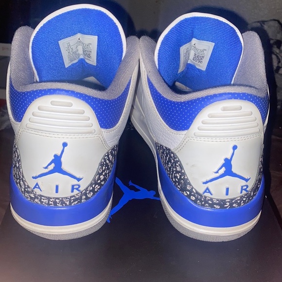 Jordan 3 racer blue size 10 - Picture 2 of 6